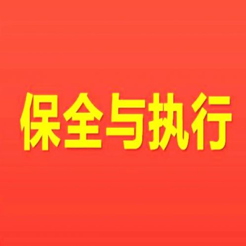 保全與執(zhí)行